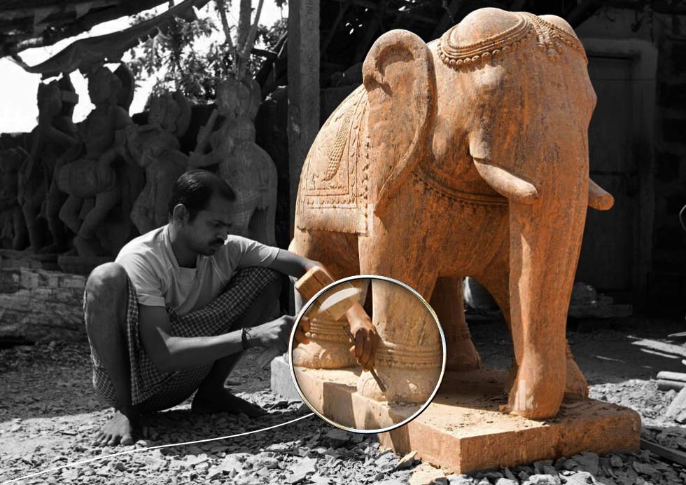 Exploring The Art Of Stone Carving In Indian Sculptures: A Testament To Skill And Patience